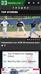 Mobile Screenshot of d3baseball.com