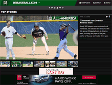 Tablet Screenshot of d3baseball.com